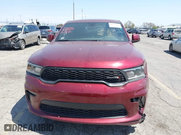 2022 Dodge Durango GT Plus with VIN 1C4RDJDG4NC218747, listed as a IAAI auction lot 41969277 with 46,615 mi miles and . Bid and sale history available at DreamBid. Image 12.