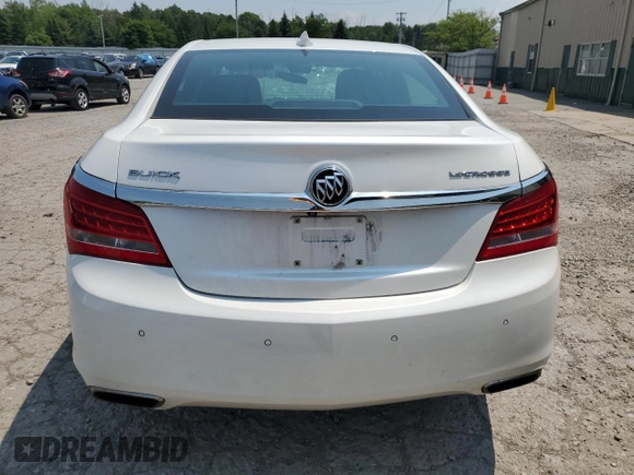 2016 Buick LaCrosse Premium II with VIN 1G4GF5G36GF191288, listed as a Copart auction lot 63062325 with Not provided miles and Salvage title. Bid and sale history available at DreamBid. Image 6.