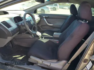 2007 Honda Civic Cpe EX with VIN 2HGFG12827H505219, listed as a Copart auction lot 46949725 with 163,027 mi miles and Salvage Title. Bid and sale history available at carsss.com. Image 7.