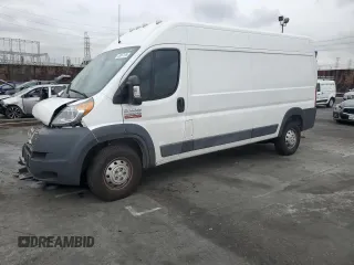 2017 Ram ProMaster Cargo with VIN 3C6TRVDG5HE550263, listed as a Copart auction lot 47997125 with 54,731 mi miles and Salvage Title. Bid and sale history available at carsss.com. Image 1.