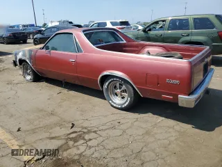 1979 Chevrolet El Camino z VIN 1W80J9K525072, wystawiony jako Copart lot #68811314 z przebiegiem Nie podano mil oraz Czysty tytuł • Clean title. Historia ofert i sprzedaży dostępna na DreamBid. Obrazek 2.