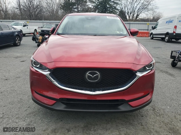 2021 Mazda CX-5 Touring with VIN JM3KFBCMXM1451736, listed as a Copart auction lot 51019245 with 9,789 mi miles and Salvage Title. Bid and sale history available at carsss.com. Image 5.