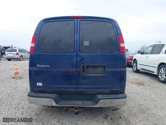 2004 Chevrolet Express Passenger with VIN 1GBFG15T441159106, listed as a IAAI auction lot 41999210 with 245,286 mi miles. Bid and sale history available at carsss.com. Image 16.