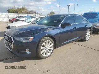 2019 Audi A6 Premium with VIN WAUD8AF22KN129224, listed as a Copart auction lot 80360184 with 48,786 mi miles and Salvage Title. Bid and sale history available at carsss.com. Image 1.