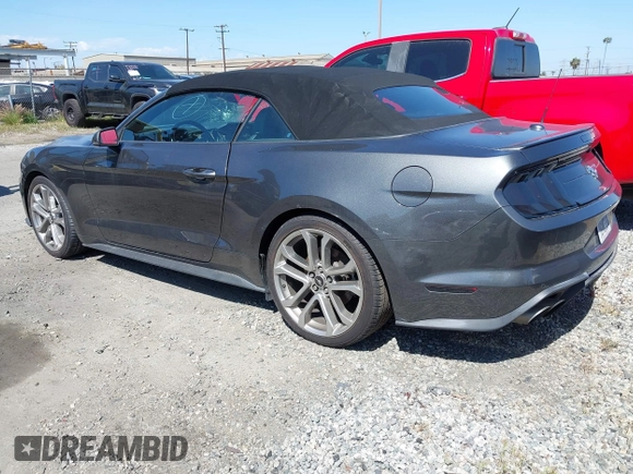 2020 Ford Mustang EcoBoost with VIN 1FATP8UH4L5130500, listed as a IAAI auction lot 41841789 with 1 mi miles. Bid and sale history available at carsss.com. Image 3.
