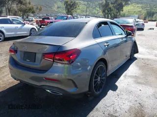 2022 Mercedes-Benz A 220 with VIN W1K3G4EB8NJ348694, listed as a IAAI auction lot 41861300 with 52,596 mi miles and . Bid and sale history available at DreamBid. Image 4.