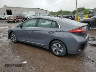 2018 Hyundai Ioniq SEL z VIN KMHC75LCXJU098262, wystawiony jako Copart lot #58021315 z przebiegiem 56 396 mil mil oraz Szkoda całkowita • Salvage title. Historia ofert i sprzedaży dostępna na DreamBid. Obrazek 2.