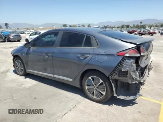 2020 Hyundai Ioniq SE with VIN KMHC65LD4LU207572, listed as a Copart auction lot 54187205 with 136,887 mi miles and Salvage title. Bid and sale history available at DreamBid. Image 2.