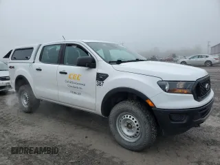 2020 Ford Ranger XL with VIN 1FTER4FH6LLA64756, listed as a Copart auction lot 55722235 with 82,537 mi miles and Salvage title. Bid and sale history available at DreamBid. Image 4.