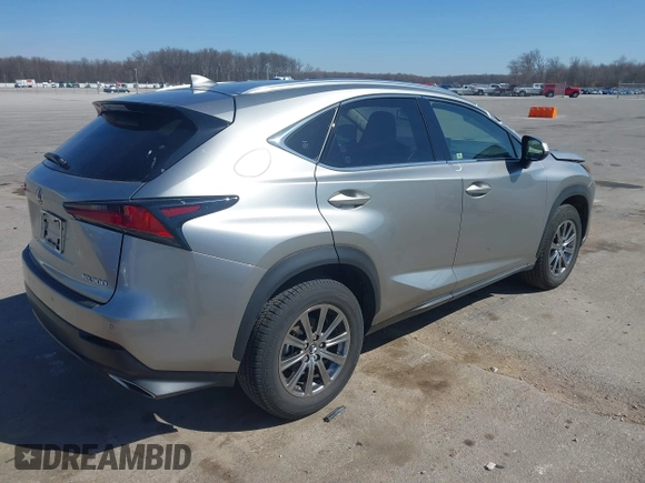 2020 Lexus NX with VIN JTJDARDZ3L2223294, listed as a IAAI auction lot 41828100 with 7,089 mi miles. Bid and sale history available at carsss.com. Image 4.