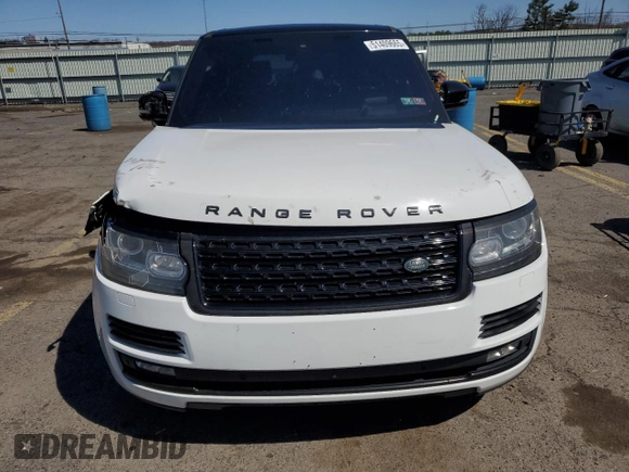 2016 Land Rover Range Rover Autobiography with VIN SALGV2EF2GA254184, listed as a Copart auction lot 51409665 with 119,738 mi miles and Salvage Title. Bid and sale history available at DreamBid. Image 5.