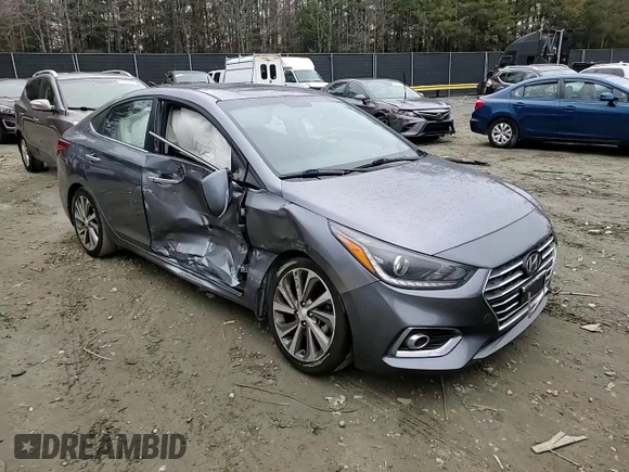 2018 Hyundai Accent Limited with VIN 3KPC34A36JE034117, listed as a Copart auction lot 79517803 with 118,075 mi miles and Salvage Title. Bid and sale history available at carsss.com. Image 10.