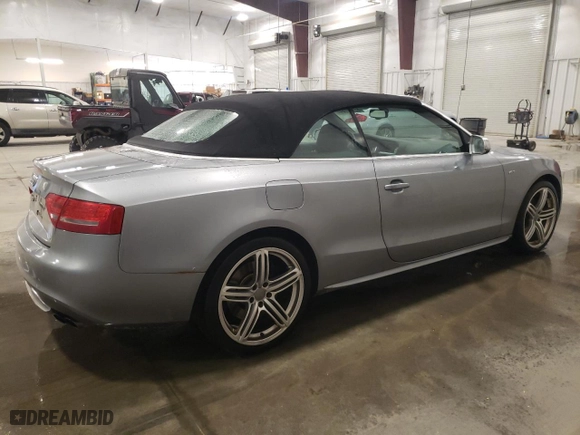 2011 Audi S5 Premium Plus with VIN WAUCGAFH1BN009479, listed as a Copart auction lot 87172764 with 141025 miles and Salvage Title. Bid and sale history available at carsss.com. Image 3.