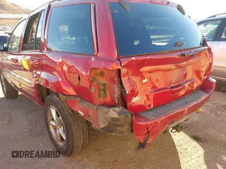 2002 Jeep Grand Cherokee Limited with VIN 1J8GX58N92C186560, listed as a IAAI auction lot 41383003 with 206,195 mi miles and . Bid and sale history available at DreamBid. Image 6.