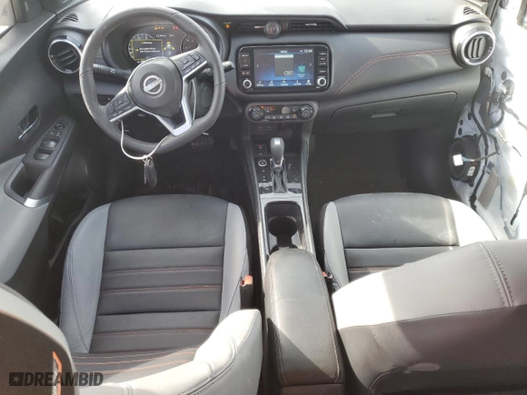 2024 Nissan Kicks SR with VIN 3N1CP5DV7RL496851, listed as a Copart auction lot 49432635 with 11,178 mi miles and Salvage Title. Bid and sale history available at carsss.com. Image 8.