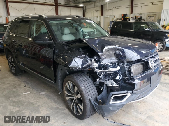 2019 Volkswagen Atlas SEL Premium с VIN 1V2NR2CA3KC621499, выставлен на аукционе Copart как лот 53777925 с пробегом 108 604 миль миль и Списание • Salvage title. История ставок и продаж доступна на DreamBid. Изображение 4.