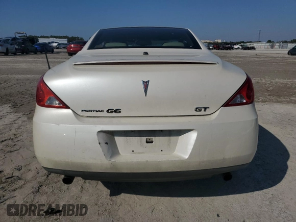 2008 Pontiac G6 GT with VIN 1G2ZH361484163342, listed as a Copart auction lot 46992095 with 211,250 mi miles and Salvage title. Bid and sale history available at DreamBid. Image 6.