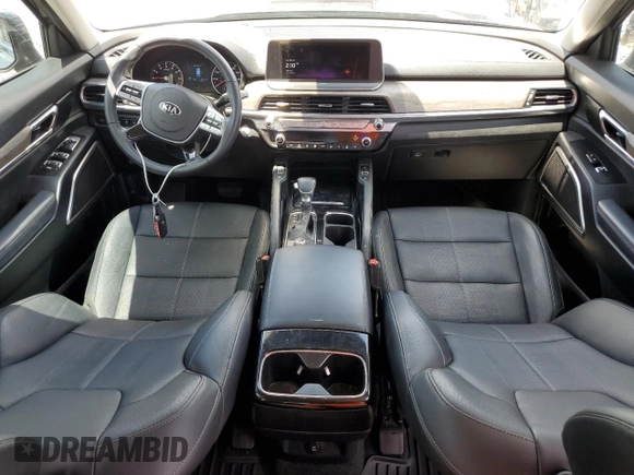 2021 Kia Telluride EX with VIN 5XYP34HCXMG181314, listed as a Copart auction lot 56170945 with 81,425 mi miles and Non repairable. Bid and sale history available at DreamBid. Image 8.