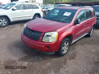 2005 Chevrolet Equinox LS with VIN 2CNDL13F556120210, listed as a IAAI auction lot 41840163 with 195,893 mi miles. Bid and sale history available at carsss.com. Image 2.