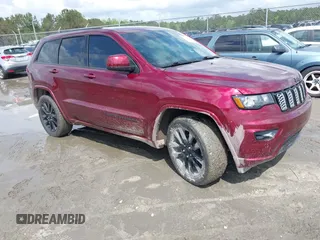 2019 Jeep Grand Cherokee Altitude with VIN 1C4RJEAG5KC580229, listed as a IAAI auction lot 41932473 with 90,478 mi miles and . Bid and sale history available at DreamBid. Image 1.