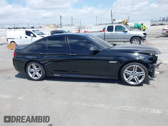 2015 BMW 5 Series 550i with VIN WBAKN9C5XFD961631, listed as a IAAI auction lot 42248127 with 30,821 mi miles and . Bid and sale history available at DreamBid. Image 14.