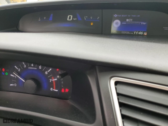 2015 Honda Civic Sedan LX with VIN 2HGFB2F51FH544547, listed as a Copart auction lot 43804025 with 152,928 mi miles and Salvage Title. Bid and sale history available at carsss.com. Image 9.