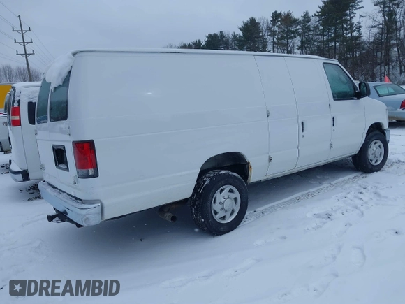 2014 Ford Econoline Cargo Commercial with VIN 1FTSS3EL3EDA46848, listed as a IAAI auction lot 41259625 with 106,293 mi miles and . Bid and sale history available at DreamBid. Image 4.