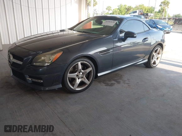 2012 Mercedes-Benz SLK 250 with VIN WDDPK4HA4CF036956, listed as a IAAI auction lot 42382830 with 89,369 mi miles and . Bid and sale history available at DreamBid. Image 17.