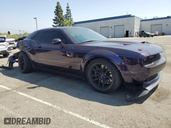 2021 Dodge Challenger R/T Scat Pack z VIN 2C3CDZFJ2MH591198, wystawiony jako Copart lot #54049505 z przebiegiem 50 282 mil mil oraz Szkoda całkowita • Salvage title. Historia ofert i sprzedaży dostępna na DreamBid. Obrazek 4.