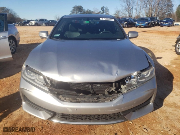 2017 Honda Accord Coupe EX-L V6 with VIN 1HGCT2B87HA004184, listed as a Copart auction lot 87576815 with 95,808 mi miles and Salvage Title. Bid and sale history available at carsss.com. Image 5.