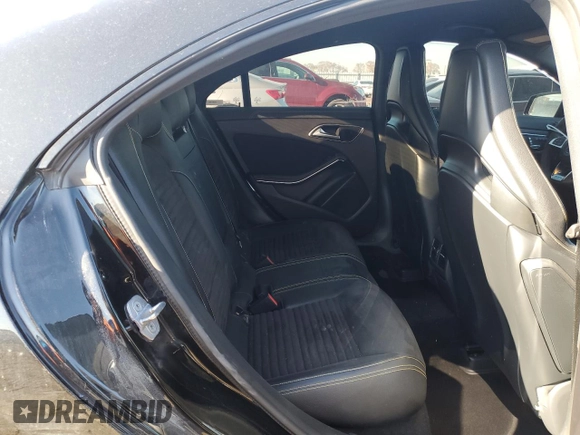 2018 Mercedes-Benz CLA with VIN WDDSJ5CB0JN668519, listed as a Copart auction lot 44824243 with 44,098 mi miles. Bid and sale history available at carsss.com. Image 10.