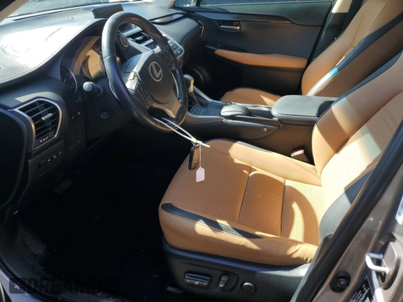 2017 Lexus NX with VIN JTJYARBZ9H2063451, listed as a Copart auction lot 51952675 with 55,627 mi miles and Salvage Title. Bid and sale history available at carsss.com. Image 7.