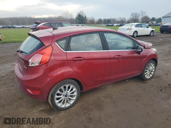 2017 Ford Fiesta Titanium with VIN 3FADP4FJ9HM102397, listed as a Copart auction lot 80921684 with 106,011 mi miles and Salvage Title. Bid and sale history available at DreamBid. Image 3.