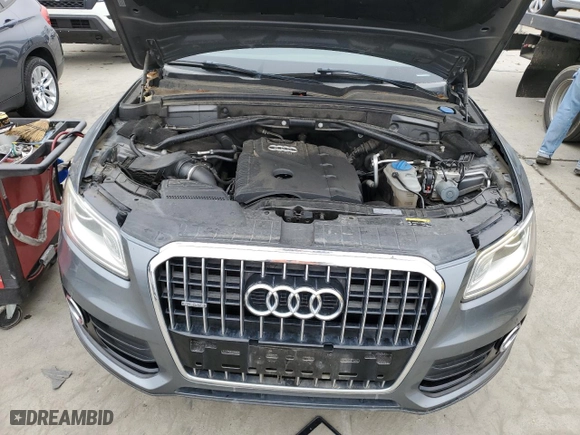 2017 Audi Q5 Premium Plus with VIN WA1L2AFP7HA002698, listed as a Copart auction lot 85817384 with 0 mi miles and Clean Title. Bid and sale history available at carsss.com. Image 12.