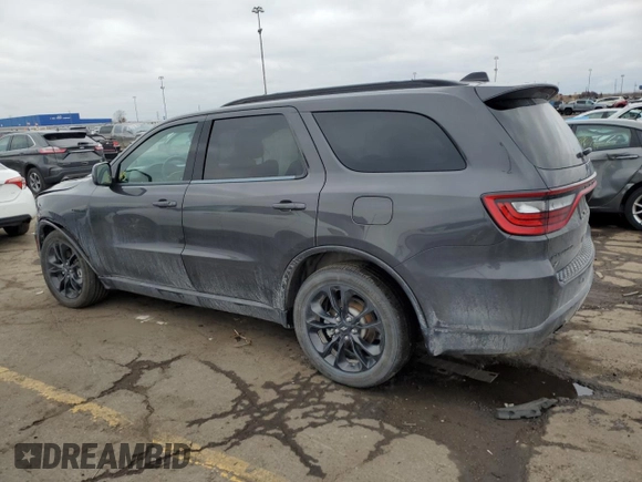 2023 Dodge Durango R/T with VIN 1C4SDJCT2PC640082, listed as a Copart auction lot 79614674 with 26,882 mi miles and Clean title. Bid and sale history available at DreamBid. Image 2.