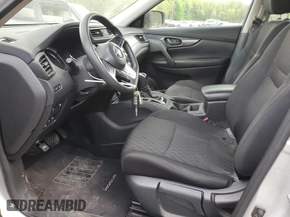 2020 Nissan Rogue S with VIN 5N1AT2MV6LC712489, listed as a Copart auction lot 54721915 with 74,681 mi miles and Salvage Title. Bid and sale history available at carsss.com. Image 7.