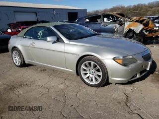 2007 BMW 6 Series 650i with VIN WBAEK135X7CN80487, listed as a Copart auction lot 80215954 with 112,499 mi miles and Clean Title. Bid and sale history available at carsss.com. Image 4.
