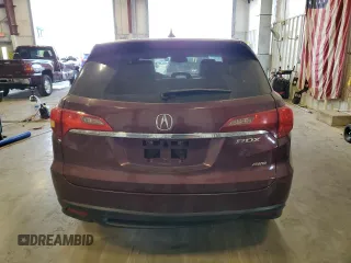 2015 Acura RDX Tech Pkg with VIN 5J8TB4H53FL030746, listed as a Copart auction lot 53494805 with 282,590 mi miles and Clean Title. Bid and sale history available at carsss.com. Image 6.