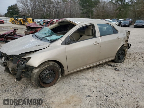 2010 Toyota Corolla with VIN 1NXBU4EE0AZ327755, listed as a Copart auction lot 44356825 with 0 mi miles and Salvage Title. Bid and sale history available at carsss.com. Image 1.