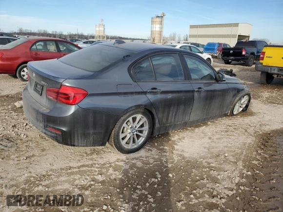 2016 BMW 3 Series 320i xDrive with VIN WBA8A3C54GK690792, listed as a Copart auction lot 42239415 with 26,836 mi miles and Salvage Title. Bid and sale history available at DreamBid. Image 3.