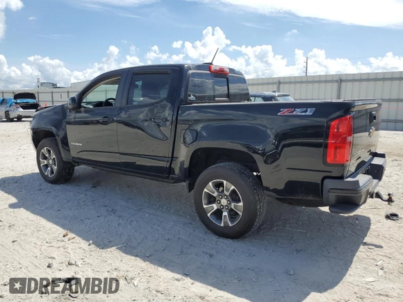 2017 Chevrolet Colorado 4WD Z71 with VIN 1GCGTDEN0H1297990, listed as a Copart auction lot 60800055 with 87,321 mi miles and Salvage title. Bid and sale history available at DreamBid. Image 2.