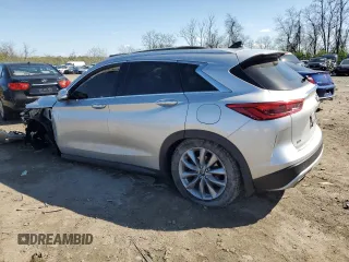 2020 Infiniti QX50 ESSENTIAL with VIN 3PCAJ5M30LF121247, listed as a Copart auction lot 82898404 with 63,177 mi miles and Salvage Title. Bid and sale history available at carsss.com. Image 2.