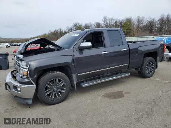 2014 Chevrolet Silverado 1500 LTZ with VIN 1GCVKSEC1EZ134582, listed as a Copart auction lot 50472335 with 93,362 mi miles and Salvage Title. Bid and sale history available at DreamBid. Image 1.