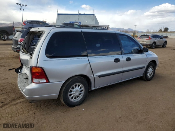 2003 Ford Windstar Wagon LX with VIN 2FMZA51493BB09929, listed as a Copart auction lot 47214245 with NaN miles and Salvage Title. Bid and sale history available at carsss.com. Image 3.