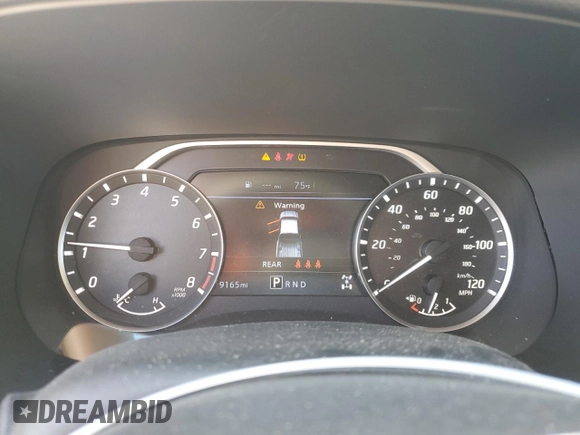2024 Nissan Frontier SV with VIN 1N6ED1FK2RN657923, listed as a Copart auction lot 84277234 with 9,165 mi miles and Non repairable. Bid and sale history available at DreamBid. Image 9.