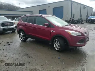 2015 Ford Escape Titanium with VIN 1FMCU0J94FUC07325, listed as a Copart auction lot 46539625 with 205,868 mi miles and Salvage Title. Bid and sale history available at DreamBid. Image 14.