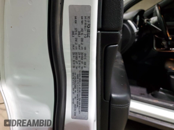 2018 Jeep Grand Cherokee Limited с VIN 1C4RJFBG0JC358622, выставлен на аукционе Copart как лот 50189345 с пробегом 104 334 миль миль и Чистый • Clean title. История ставок и продаж доступна на DreamBid. Изображение 13.