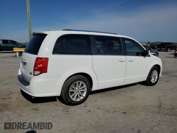 2019 Dodge Grand Caravan SXT with VIN 2C4RDGCG8KR724184, listed as a Copart auction lot 51268545 with 112,576 mi miles and Salvage Title. Bid and sale history available at DreamBid. Image 3.