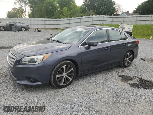 2016 Subaru Legacy 2.5i Limited with VIN 4S3BNAN60G3059975, listed as a Copart auction lot 52879525 with 109,424 mi miles and Salvage Title. Bid and sale history available at carsss.com. Image 1.