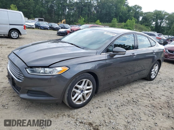 2016 Ford Fusion SE with VIN 3FA6P0H75GR335794, listed as a Copart auction lot 60722205 with 96,429 mi miles and Salvage title. Bid and sale history available at DreamBid. Image 1.